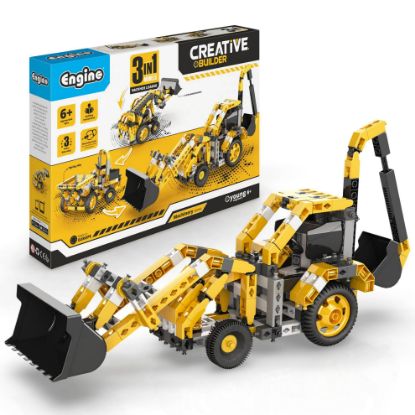 Picture of CREATIVE BUILDER BACKHOE LOADER MACHINERY SET